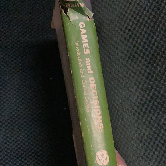 “Games and Decisions” Hardback book vintage - Picture 8 of 16